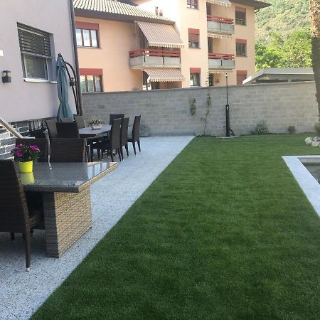 Miranda, Modern Duplex, Garden, Swimming Pool, Parking Leilighet Losone Eksteriør bilde