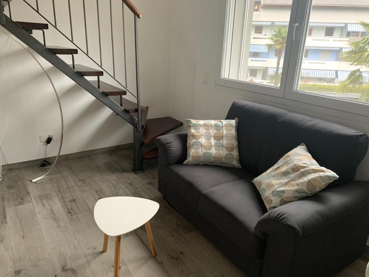 Miranda, Modern Duplex, Garden, Swimming Pool, Parking Leilighet Losone Eksteriør bilde