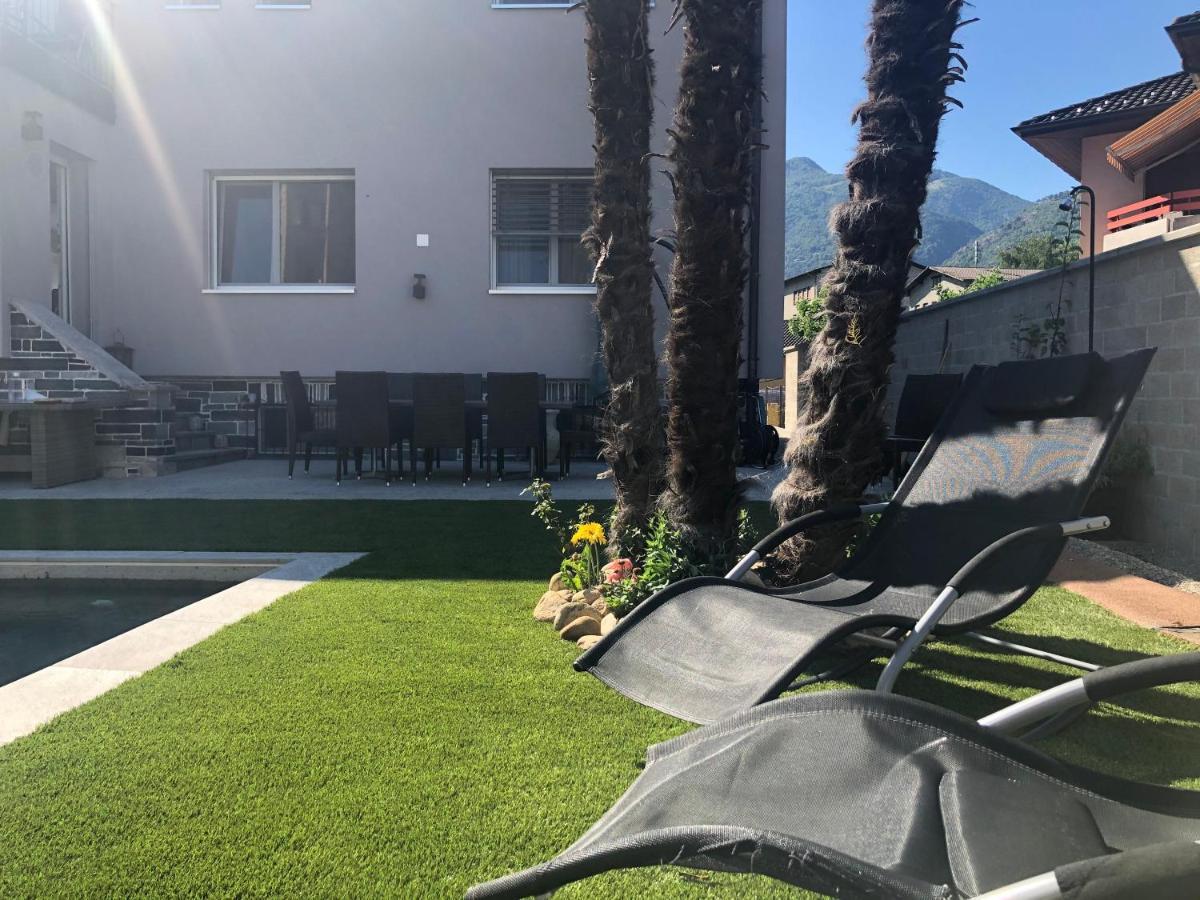 Miranda, Modern Duplex, Garden, Swimming Pool, Parking Leilighet Losone Eksteriør bilde
